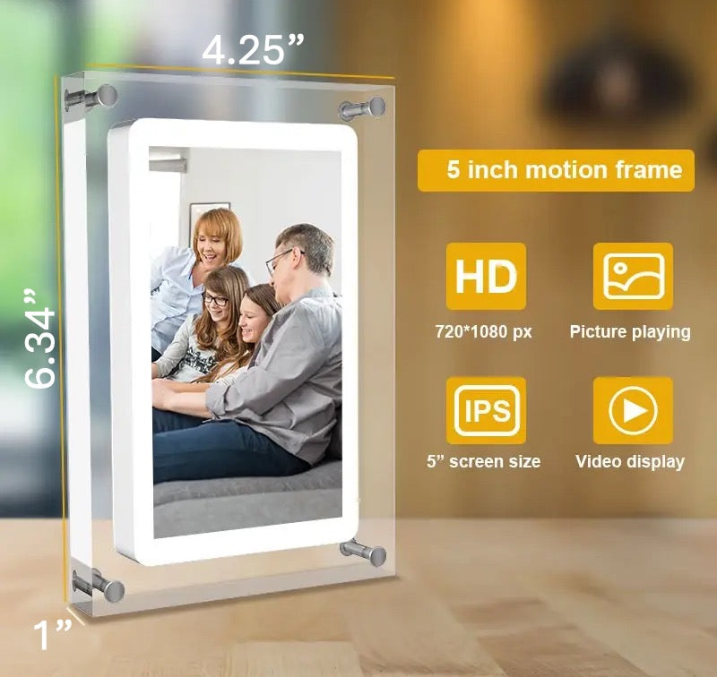Digital Photo And Video Acrylic Frame - GlitzyGizmo