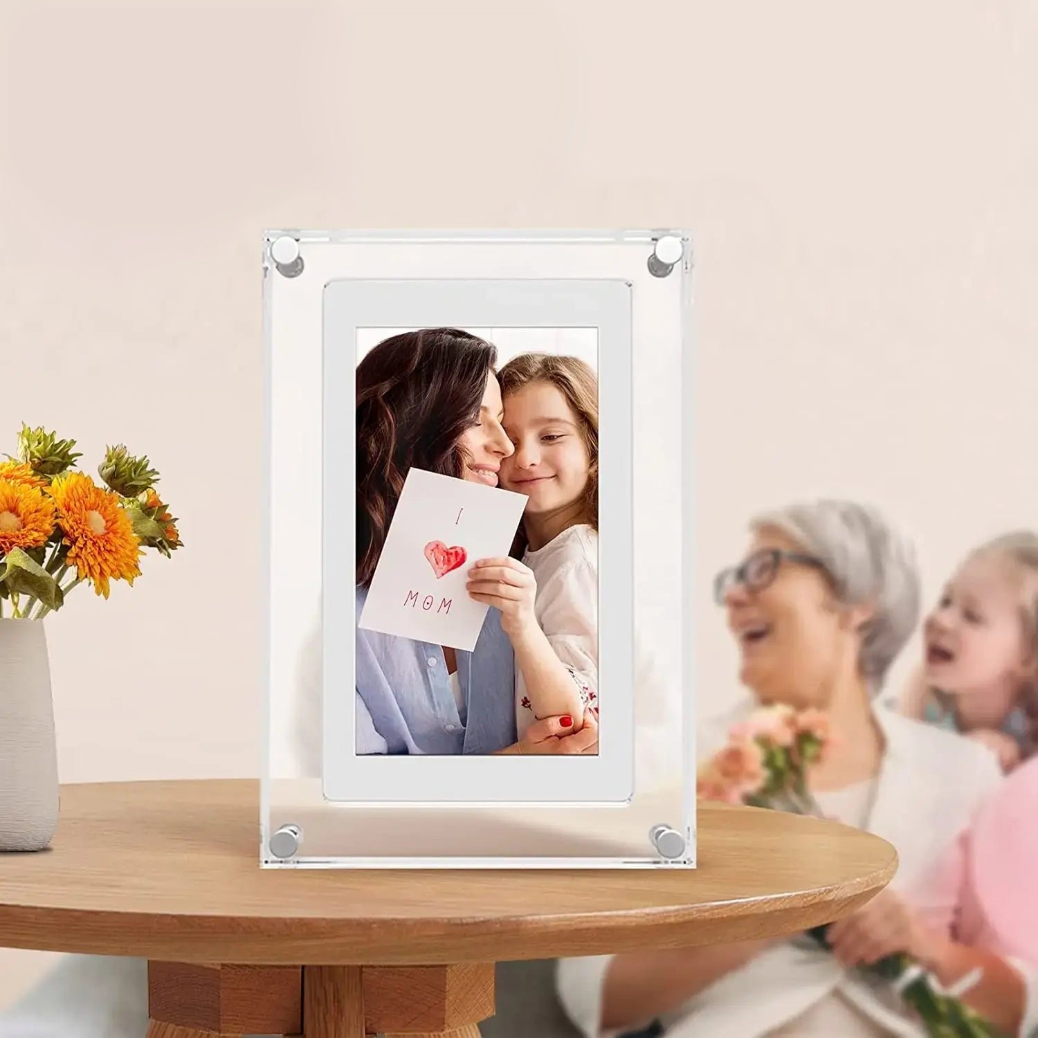 Digital Photo And Video Acrylic Frame - GlitzyGizmo