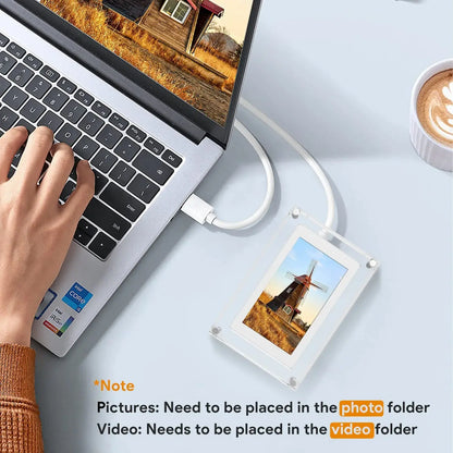 Digital Photo And Video Acrylic Frame - GlitzyGizmo