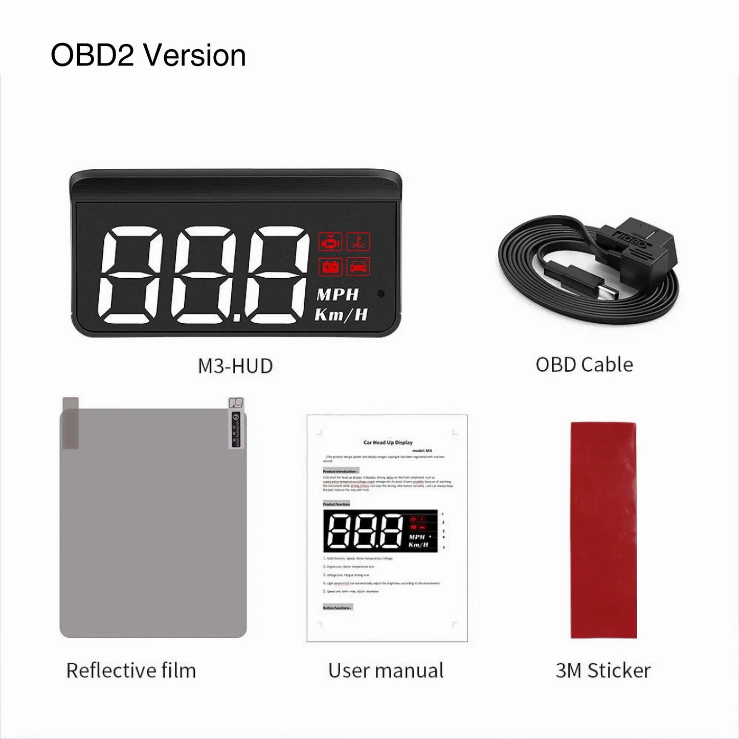 SpeedView Pro HUD- Windshield Projector