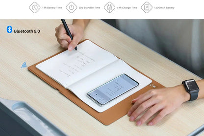 HUION Note 2-in-1 Digital Notebook Drawing Tablet With Battery-free Pen - GlitzyGizmo