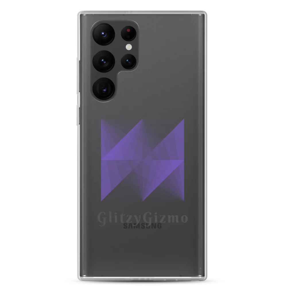 GlitzyGizmo Clear Case for Samsung®