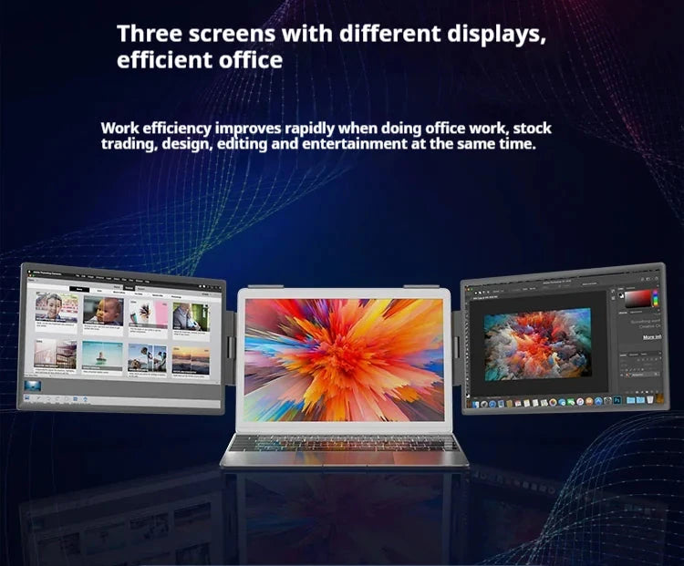 ProView 14" Dual-Screen Portable Monitors