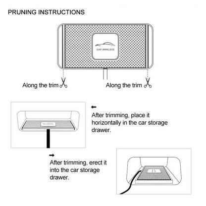 Anti-Slip Wireless Car Charger Pad