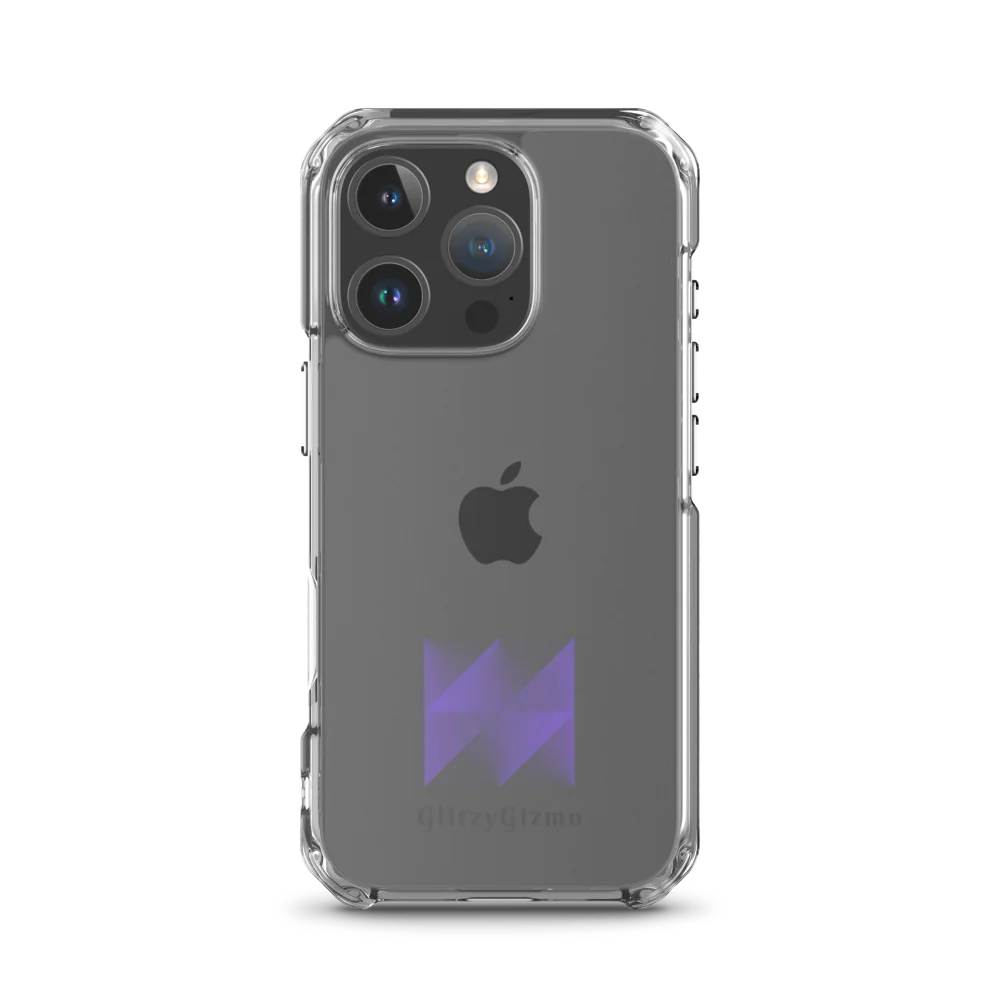 GlitzyGizmo Clear Phone Case for iPhone®